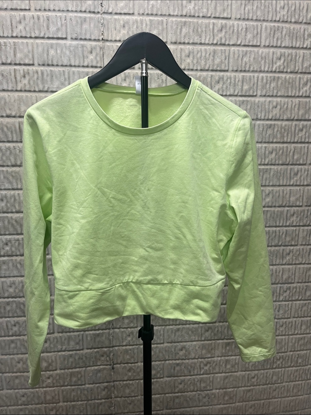 Old Navy Light Lime Crewneck Sweatshirt